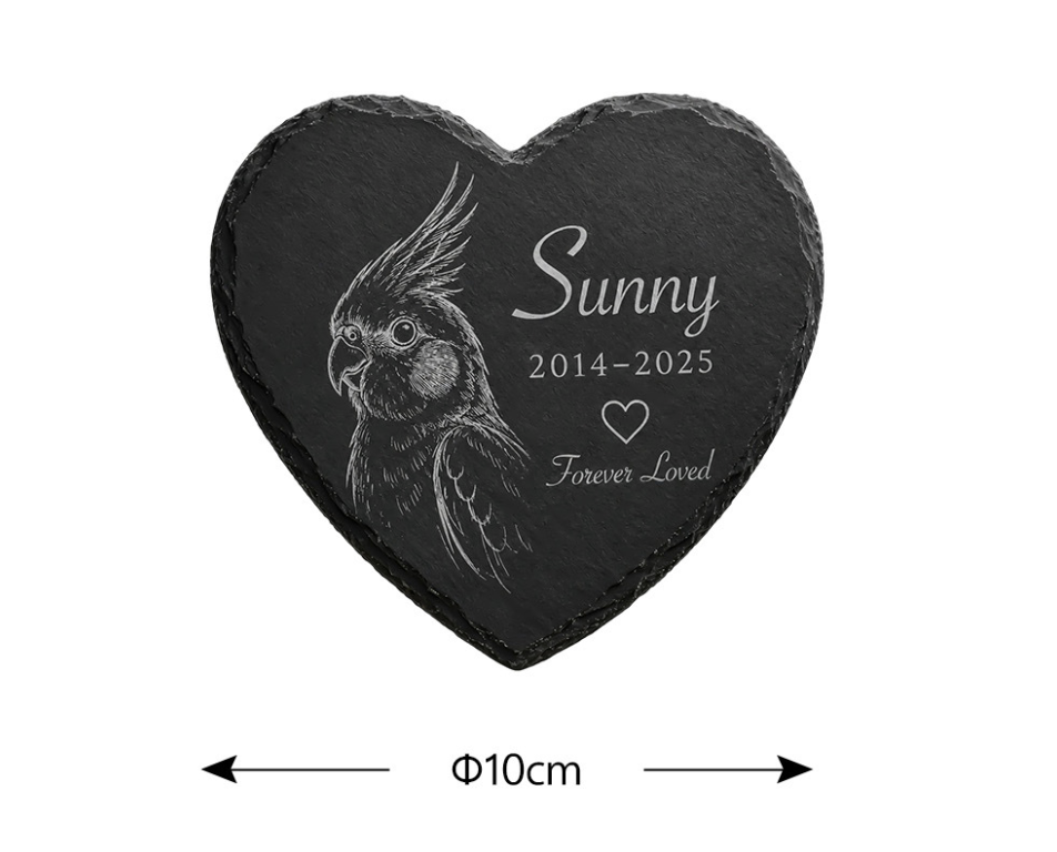 Personalised Pet Memorial Garden Stone with Stake | Australia