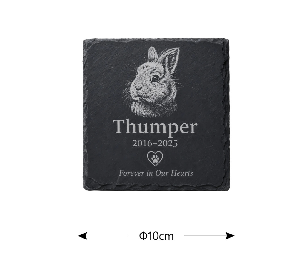 Personalised Pet Memorial Garden Stone with Stake | Australia