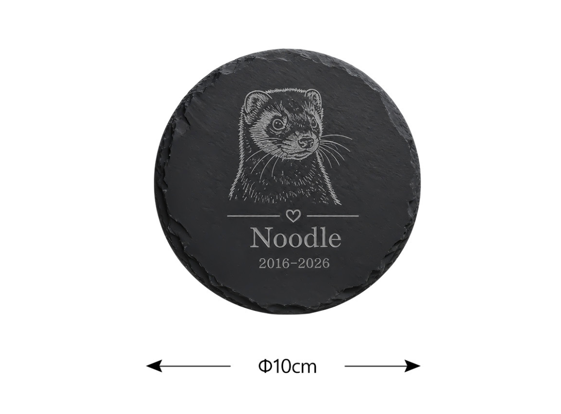 Personalised Pet Memorial Garden Stone with Stake | Australia