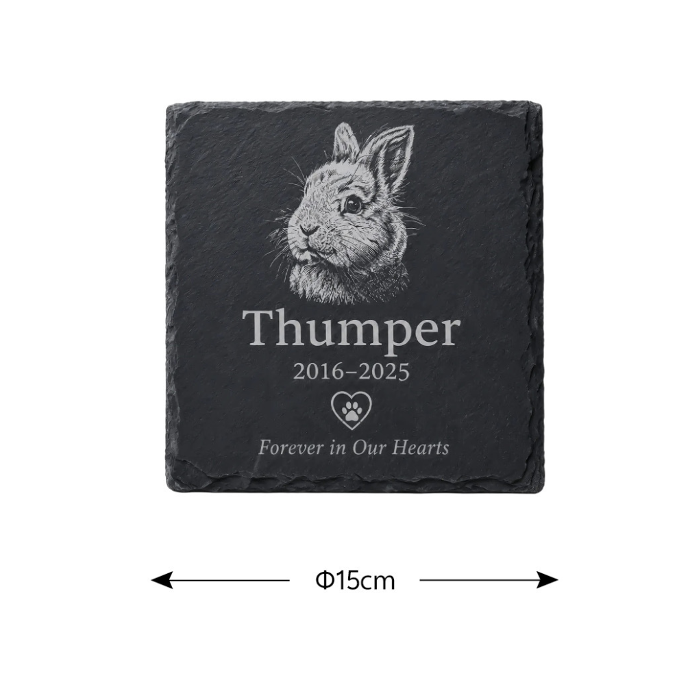 Personalised Pet Memorial Garden Stone with Stake | Australia