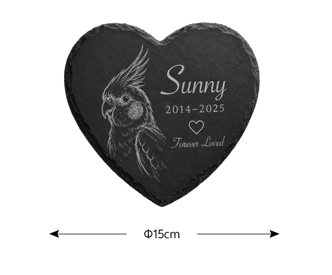 Personalised Pet Memorial Garden Stone with Stake | Australia