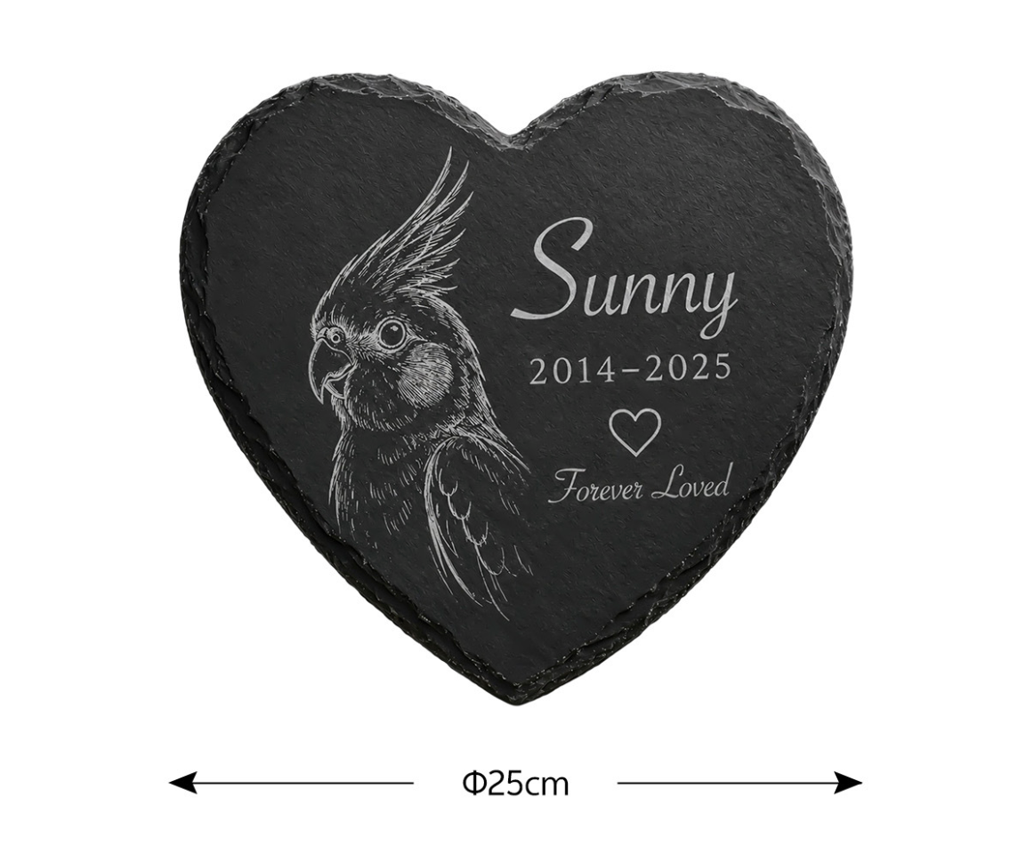 Personalised Pet Memorial Garden Stone with Stake | Australia