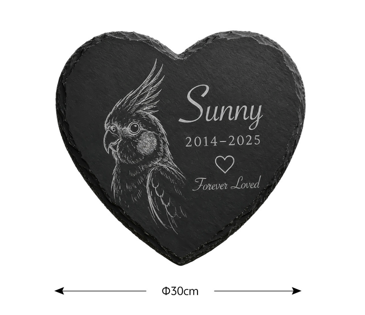 Personalised Pet Memorial Garden Stone with Stake | Australia