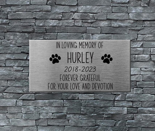 PersonalisedEngravedCatPetMemorialPlaque_NaturalSlateCatHeadGraveMarker_OutdoorGardenCatHeadstone_PetLossTributeGift