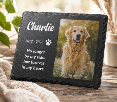 Personalised, Customised, Photo Plaque, Printed, Laser Engraved